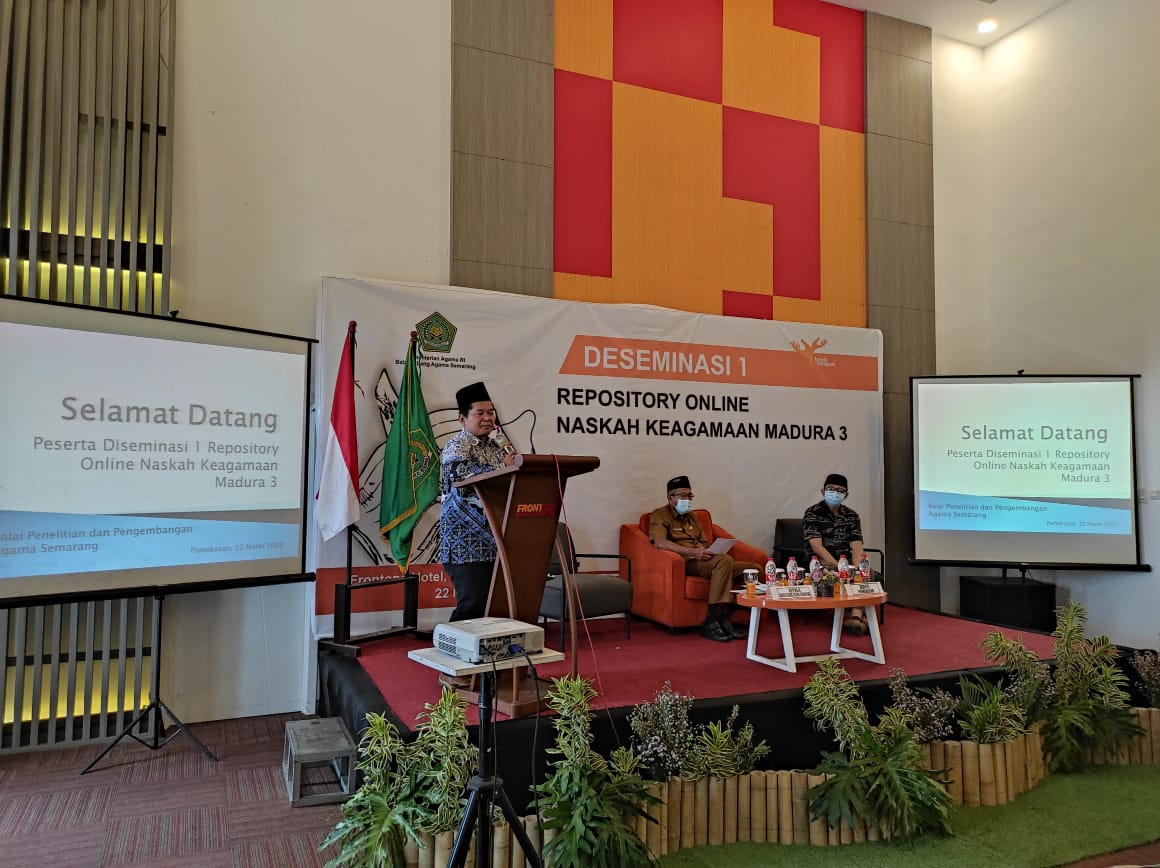 Balai Litbang Agama Semarang Diseminasikan Repositori Naskah Kuno